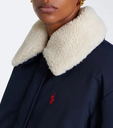 Polo Ralph Lauren Teddy-trimmed technical down jacket | Thumbnail 5 Polo Ralph Lauren Teddy-trimmed technical down jacket | Thumbnail 5
