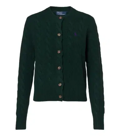 Polo Ralph Lauren Cable-knit wool and cashmere cardigan | Thumbnail 1 Polo Ralph Lauren Cable-knit wool and cashmere cardigan | Thumbnail 1
