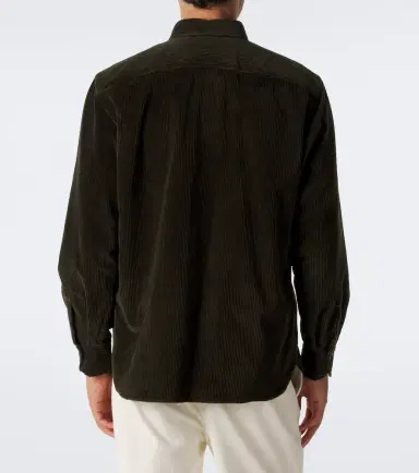 Rubinacci Cotton corduroy overshirt | Thumbnail 6 Rubinacci Cotton corduroy overshirt | Thumbnail 6