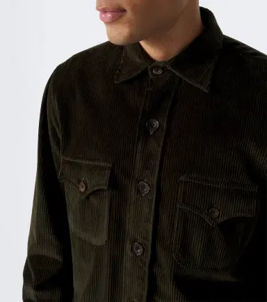Rubinacci Cotton corduroy overshirt | Thumbnail 7 Rubinacci Cotton corduroy overshirt | Thumbnail 7