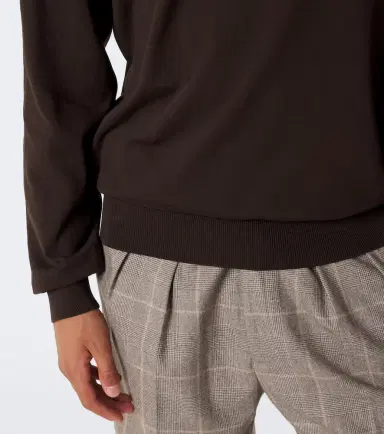 Rubinacci Cotton polo sweater | Thumbnail 5 Rubinacci Cotton polo sweater | Thumbnail 5
