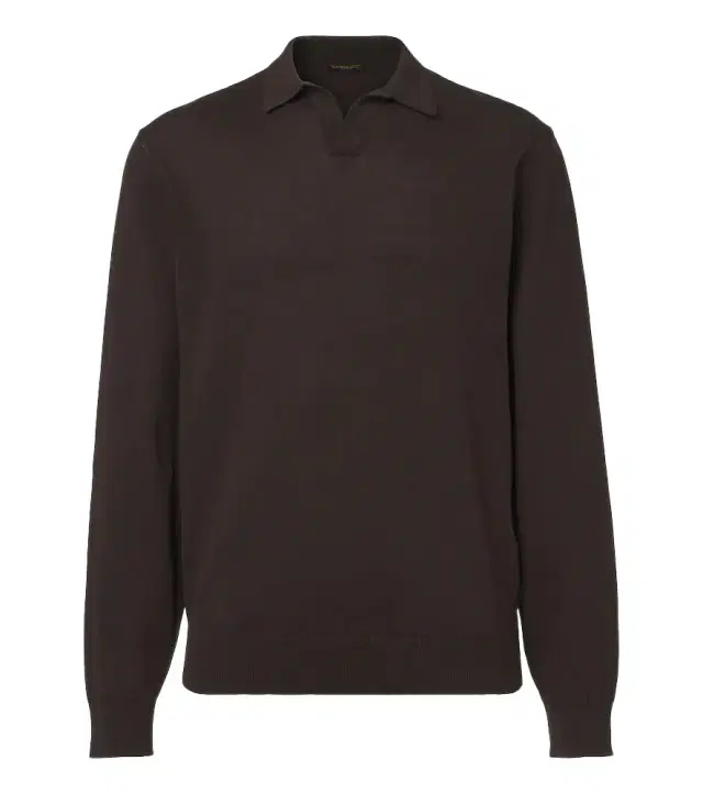 Cotton polo sweater Cotton polo sweater