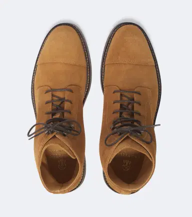 Brunello Cucinelli Suede lace-up boots | Thumbnail 4 Brunello Cucinelli Suede lace-up boots | Thumbnail 4