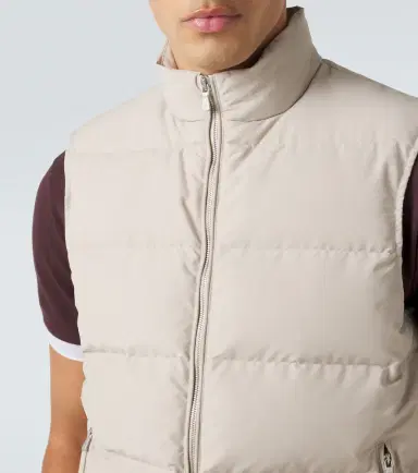 Eleventy Wool-blend down vest | Thumbnail 4 Eleventy Wool-blend down vest | Thumbnail 4