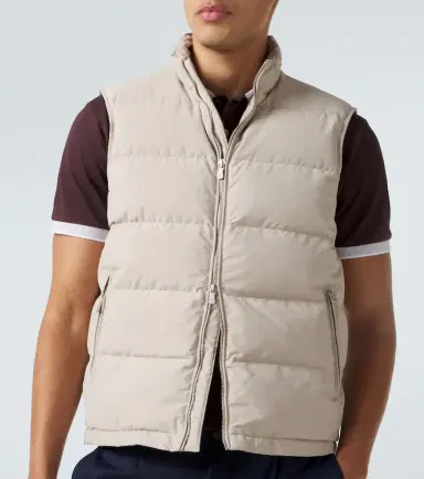 Eleventy Wool-blend down vest | Thumbnail 6 Eleventy Wool-blend down vest | Thumbnail 6