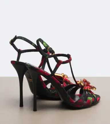 Dolce & Gabbana Embellished floral sandals | Thumbnail 2 Dolce & Gabbana Embellished floral sandals | Thumbnail 2