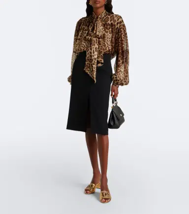 Dolce & Gabbana DG embellished metallic leather mules | Thumbnail 6 Dolce & Gabbana DG embellished metallic leather mules | Thumbnail 6