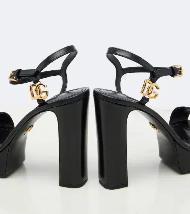 Dolce & Gabbana DG leather platform sandals | Thumbnail 2 Dolce & Gabbana DG leather platform sandals | Thumbnail 2