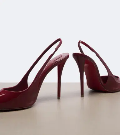 Christian Louboutin Miss Z patent leather slingback pumps | Thumbnail 2 Christian Louboutin Miss Z patent leather slingback pumps | Thumbnail 2