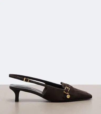 Tod's Suede slingback pumps | Thumbnail 3 Tod's Suede slingback pumps | Thumbnail 3