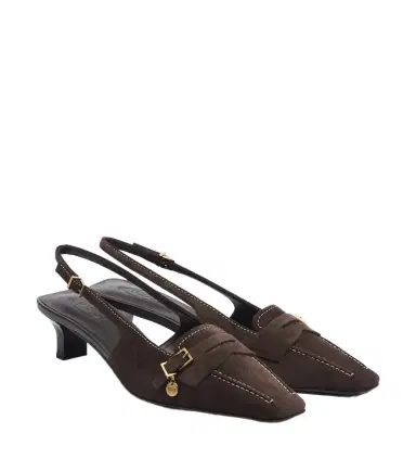 Tod's Suede slingback pumps | Thumbnail 1 Tod's Suede slingback pumps | Thumbnail 1