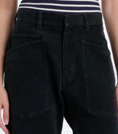 Nili Lotan Shon cotton-blend corduroy barrel-leg pants | Thumbnail 3 Nili Lotan Shon cotton-blend corduroy barrel-leg pants | Thumbnail 3