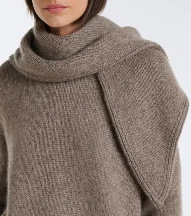 The Row Pyrite cashmere scarf | Thumbnail 3 The Row Pyrite cashmere scarf | Thumbnail 3