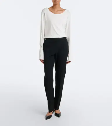 The Row Cyril wool-blend slim pants | Thumbnail 4 The Row Cyril wool-blend slim pants | Thumbnail 4