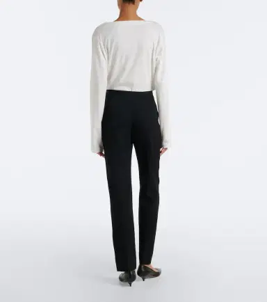 The Row Cyril wool-blend slim pants | Thumbnail 5 The Row Cyril wool-blend slim pants | Thumbnail 5