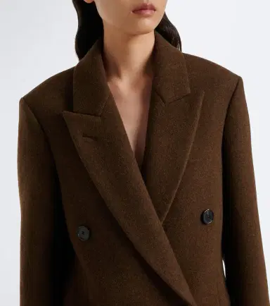 The Row Bamira double-breasted virgin wool coat | Thumbnail 2 The Row Bamira double-breasted virgin wool coat | Thumbnail 2