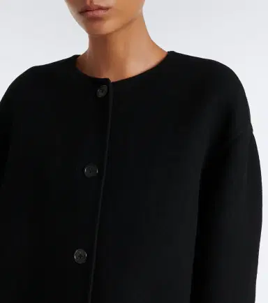 The Row Quintus wool and cashmere-blend jacket | Thumbnail 3 The Row Quintus wool and cashmere-blend jacket | Thumbnail 3