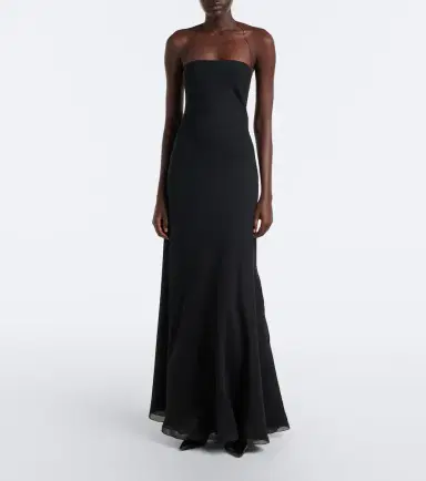 The Row Javier silk georgette gown | Thumbnail 2 The Row Javier silk georgette gown | Thumbnail 2