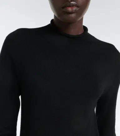 The Row Phaed ribbed-knit cashmere sweater | Thumbnail 2 The Row Phaed ribbed-knit cashmere sweater | Thumbnail 2