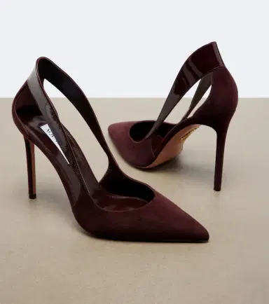 Aquazzura Dangerous Liaisons suede pumps | Thumbnail 4 Aquazzura Dangerous Liaisons suede pumps | Thumbnail 4