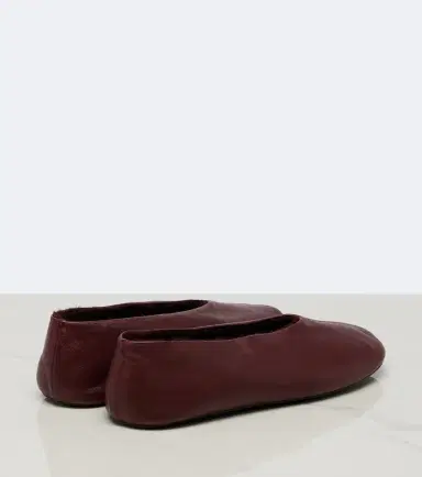 The Row Stella leather slip-on shoes | Thumbnail 2 The Row Stella leather slip-on shoes | Thumbnail 2