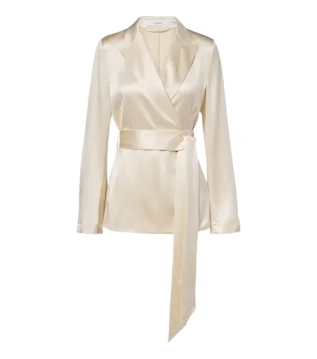 Archer belted silk satin jacket Archer belted silk satin jacket
