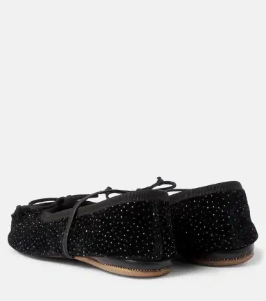 PePe PèPè Embellished velvet ballet flats | Thumbnail 3 PePe PèPè Embellished velvet ballet flats | Thumbnail 3