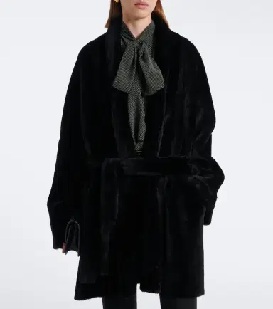 Nour Hammour Raquel shearling coat | Thumbnail 6 Nour Hammour Raquel shearling coat | Thumbnail 6