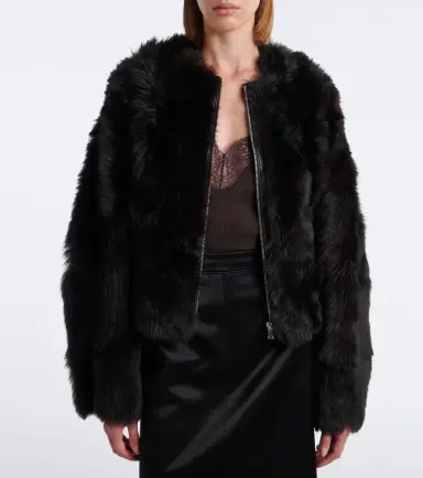 Nour Hammour Dianne shearling jacket | Thumbnail 3 Nour Hammour Dianne shearling jacket | Thumbnail 3