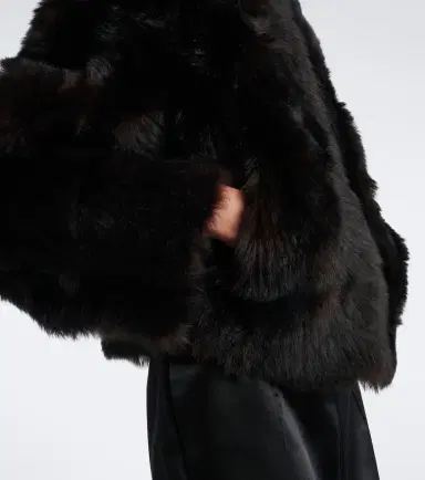 Nour Hammour Dianne shearling jacket | Thumbnail 5 Nour Hammour Dianne shearling jacket | Thumbnail 5