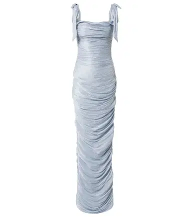 Marmar Halim Pleated taffeta gown | Thumbnail 1 Marmar Halim Pleated taffeta gown | Thumbnail 1