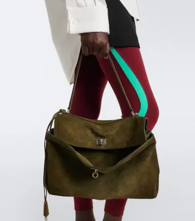 Balenciaga Rodeo Medium suede shoulder bag | Thumbnail 5 Balenciaga Rodeo Medium suede shoulder bag | Thumbnail 5