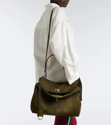 Balenciaga Rodeo Medium suede shoulder bag | Thumbnail 6 Balenciaga Rodeo Medium suede shoulder bag | Thumbnail 6