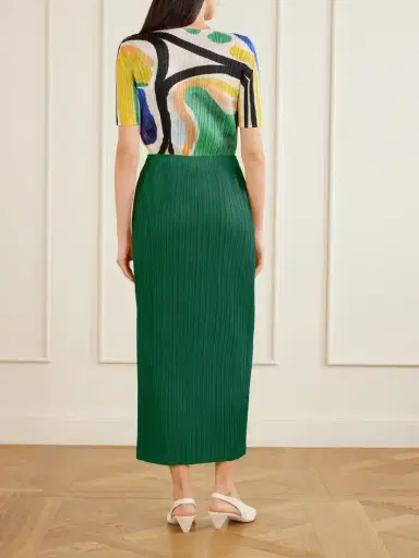 Pleats Please Plissé Midi Skirt | Thumbnail 4 Pleats Please Plissé Midi Skirt | Thumbnail 4