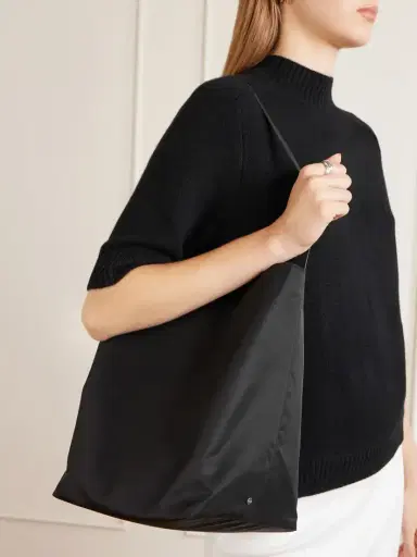 Valesque Bucket Leather-trimmed Shell Tote | Thumbnail 2 Valesque Bucket Leather-trimmed Shell Tote | Thumbnail 2