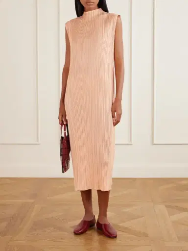 Pleats Please Plissé Midi Dress | Thumbnail 2 Pleats Please Plissé Midi Dress | Thumbnail 2