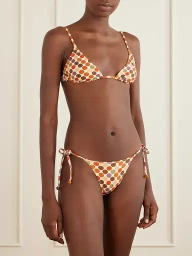 Eres Lou Lou Colorful Polka Dot Print Bikini Top | Thumbnail 2 Eres Lou Lou Colorful Polka Dot Print Bikini Top | Thumbnail 2
