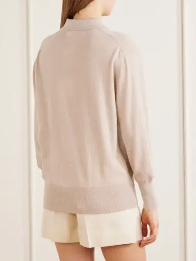 Arch4 Scarf-detailed Cashmere Sweater | Thumbnail 4 Arch4 Scarf-detailed Cashmere Sweater | Thumbnail 4