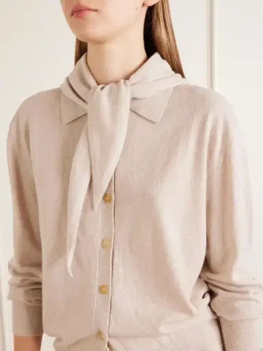 Arch4 Scarf-detailed Cashmere Sweater | Thumbnail 5 Arch4 Scarf-detailed Cashmere Sweater | Thumbnail 5