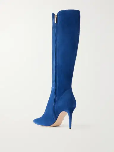 Gianvito Rossi Levy 85 Suede Knee Boots | Thumbnail 3 Gianvito Rossi Levy 85 Suede Knee Boots | Thumbnail 3