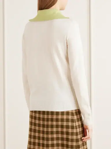 MM6 MAISON MARGIELA Ribbed Wool-blend Sweater | Thumbnail 4 MM6 MAISON MARGIELA Ribbed Wool-blend Sweater | Thumbnail 4