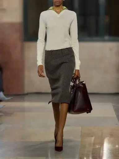 MM6 MAISON MARGIELA Ribbed Wool-blend Sweater | Thumbnail 6 MM6 MAISON MARGIELA Ribbed Wool-blend Sweater | Thumbnail 6