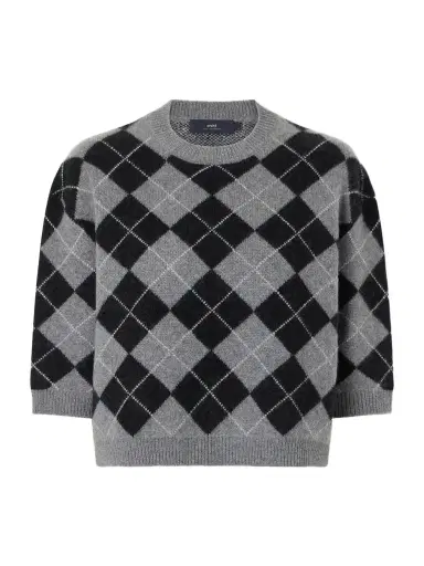 Arch4 Karlie Checked Cashmere Sweater | Thumbnail 1 Arch4 Karlie Checked Cashmere Sweater | Thumbnail 1