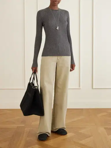 Arch4 Ribbed Cashmere Sweater | Thumbnail 2 Arch4 Ribbed Cashmere Sweater | Thumbnail 2