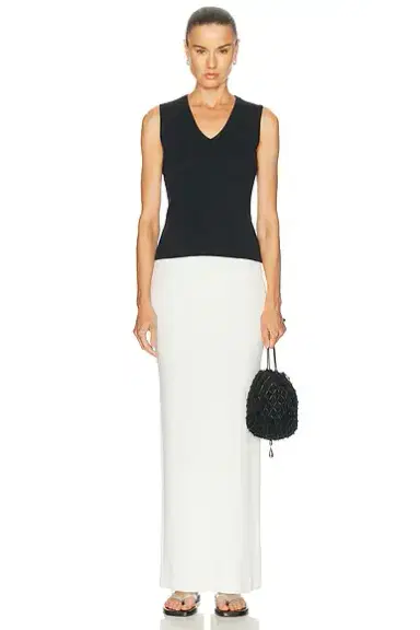 LESET Nando Sleeveless V-Neck Tank Top | Thumbnail 4 LESET Nando Sleeveless V-Neck Tank Top | Thumbnail 4