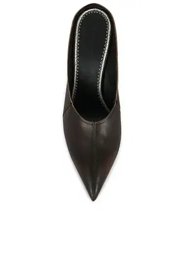 Magda Butrym Leather Mule Heel | Thumbnail 4 Magda Butrym Leather Mule Heel | Thumbnail 4