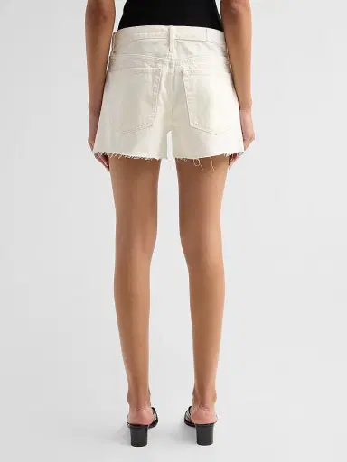 RE/DONE Women's The Breezy Denim Shorts - Crema - Size 31 | Thumbnail 3 RE/DONE Women's The Breezy Denim Shorts - Crema - Size 31 | Thumbnail 3