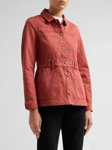 Veronica Beard Women's Anzu Cotton Jacket | Thumbnail 4 Veronica Beard Women's Anzu Cotton Jacket | Thumbnail 4