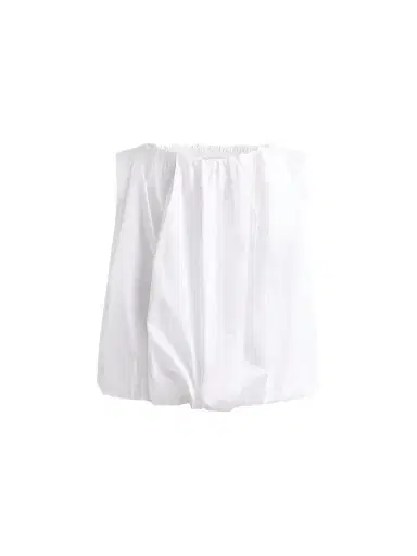 Co Women's Bubble Cotton Poplin Top | Thumbnail 1 Co Women's Bubble Cotton Poplin Top | Thumbnail 1