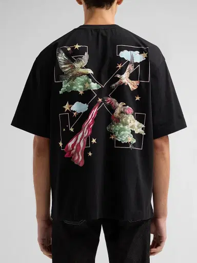 Off-White Men's Dream Arrow Skate Crewneck T-Shirt - Black - Size XXL | Thumbnail 3 Off-White Men's Dream Arrow Skate Crewneck T-Shirt - Black - Size XXL | Thumbnail 3